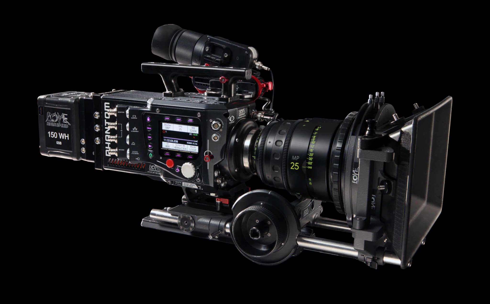 Phantom Super Slow Motion Camera Rental London